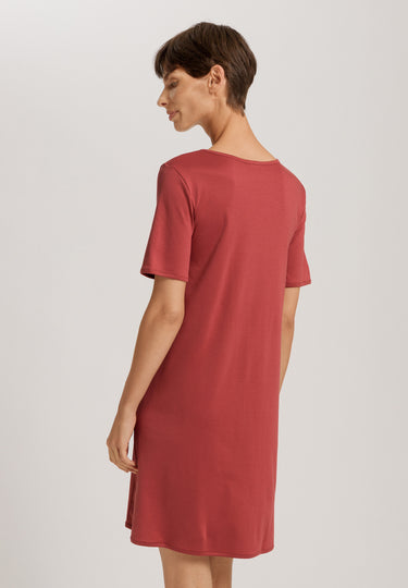 Cleo S/Slv Nightdress 90cm | Marsala 79535-2400